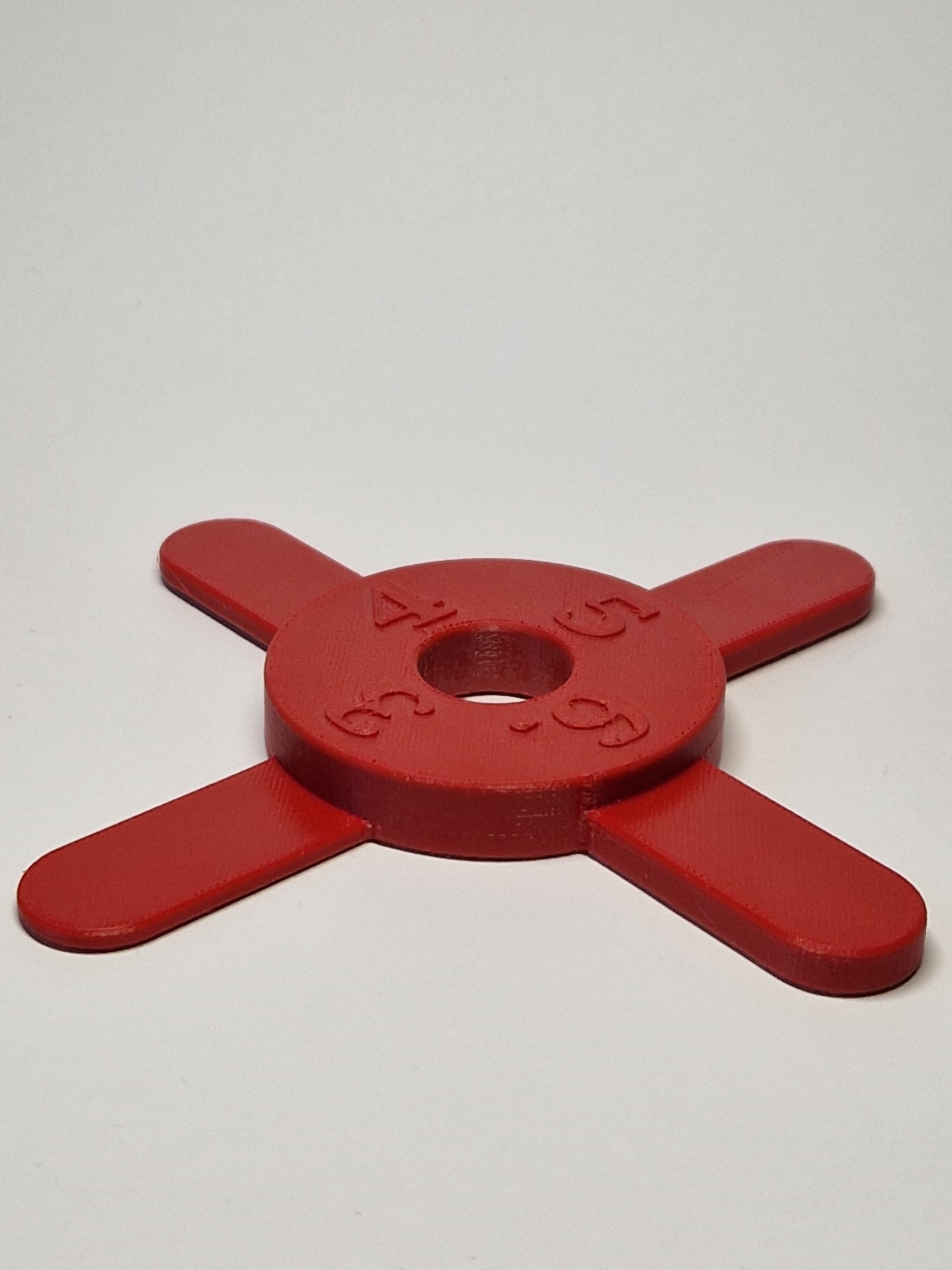 Druk 3D — szczelinomierz blacharski